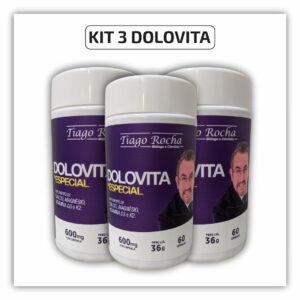 Kit3 Dolovita Especial Tiago Rocha coração sem calcificação