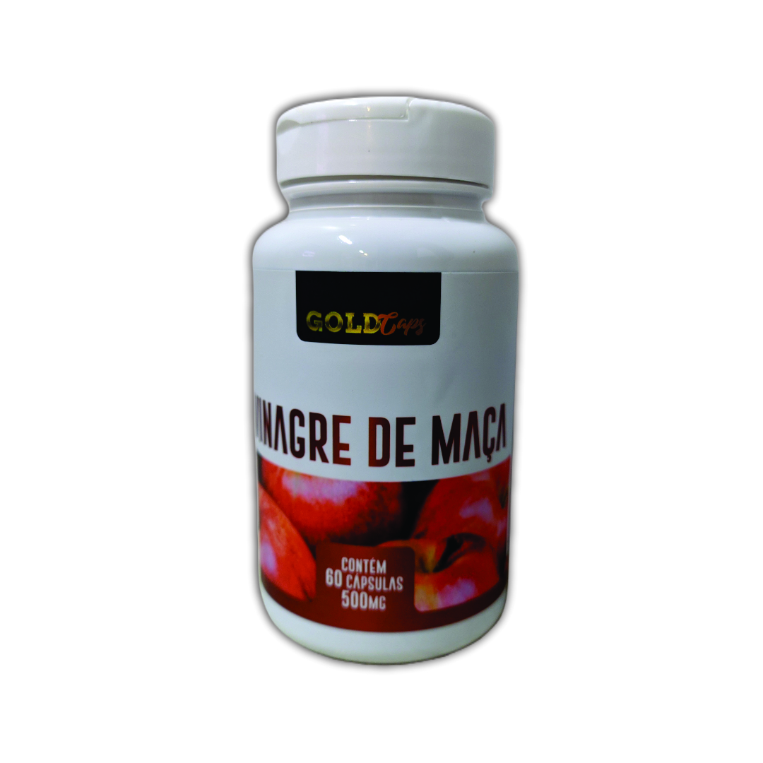 Cápsulas Vinagre de Maça Colesterol Fígado
