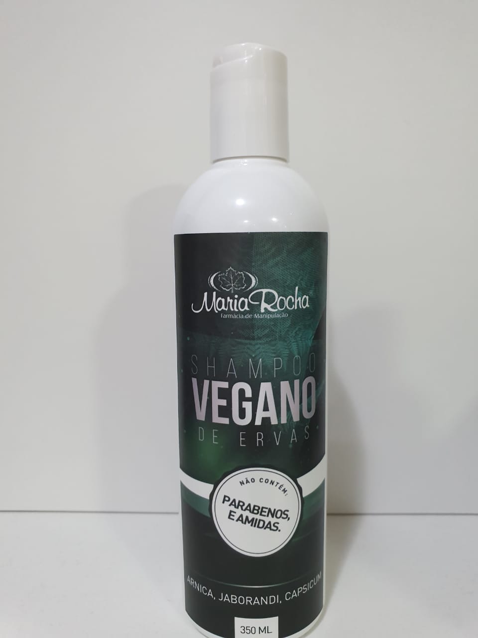 SHAMPOO VEGANO DE ERVAS PARA QUEDA DE CABELOS 350ML