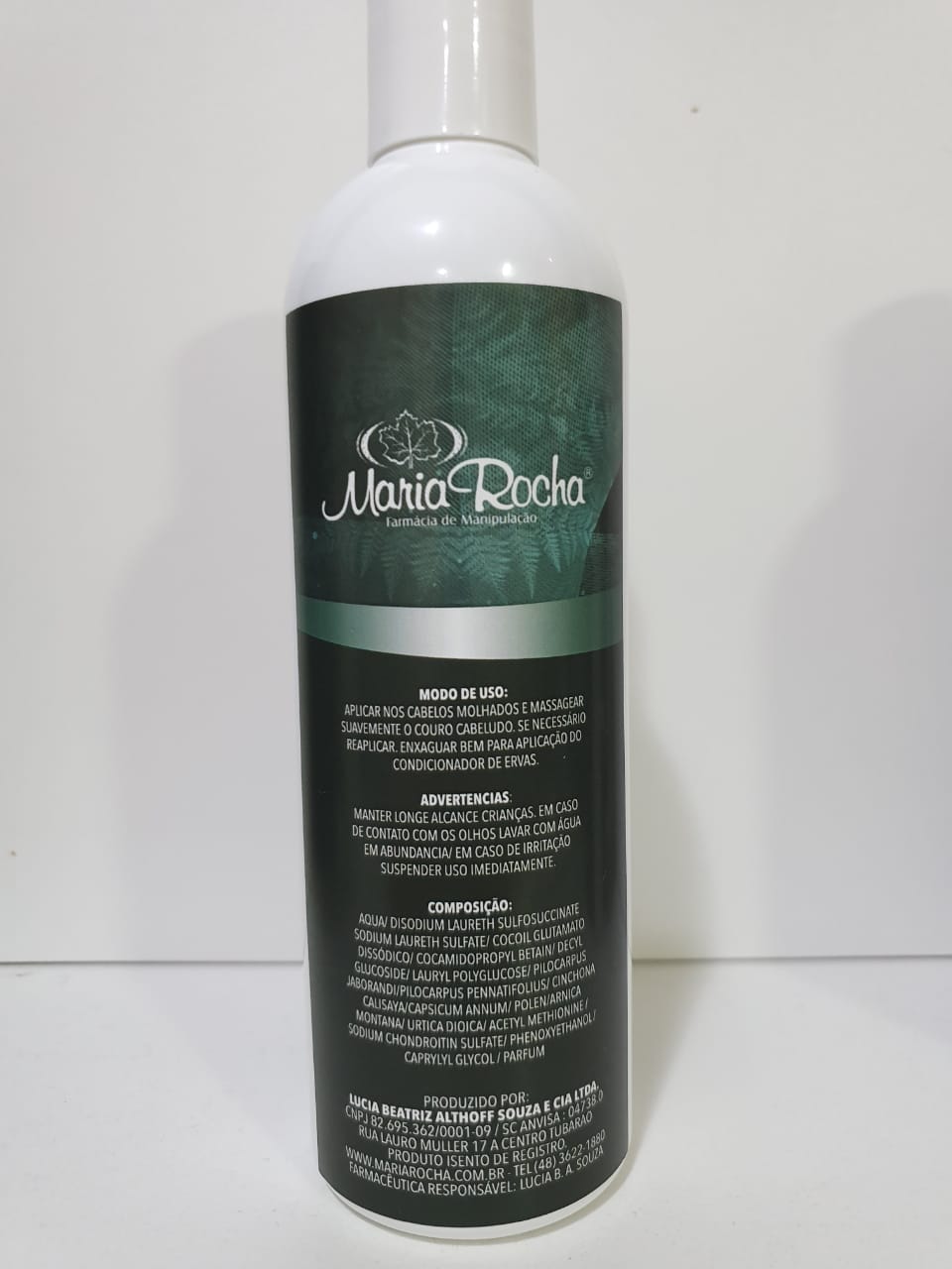 SHAMPOO VEGANO DE ERVAS PARA QUEDA DE CABELOS 350ML - Imagem 2