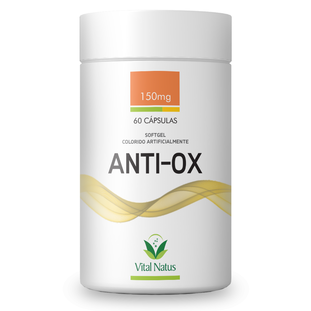 Antioxidante ANTI-OX 60 cápsulas 150mg Softgel