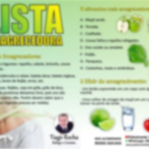 LISTA EMAGRECEDORA P/PERDER 4 KG MÊS