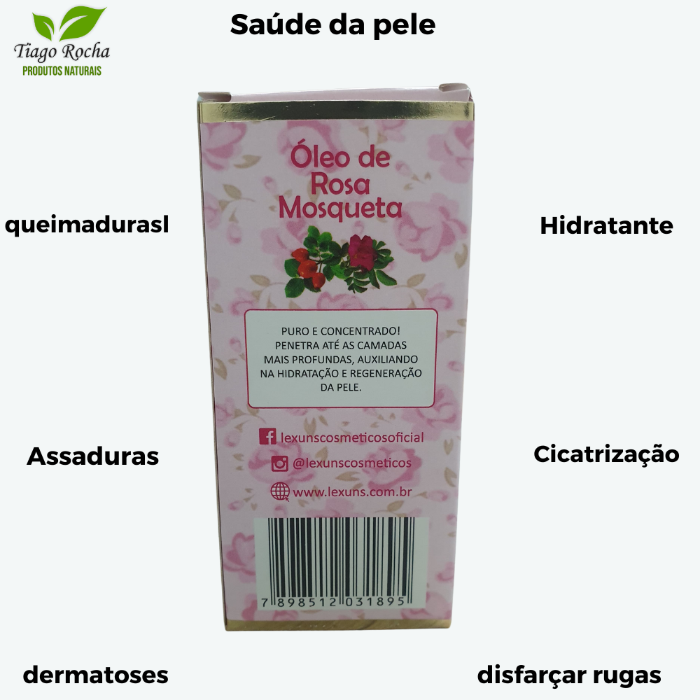Óleo de Rosa Mosqueta 100% puro 30ml