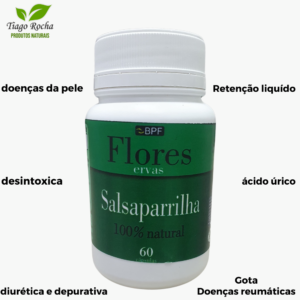 Salsaparrilha 60 Cápsulas 500mg