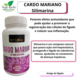 Cardo Santo Mariano Fígado 60 cápsulas