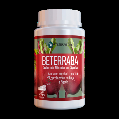 Beterraba 60 cápsulas 500mg