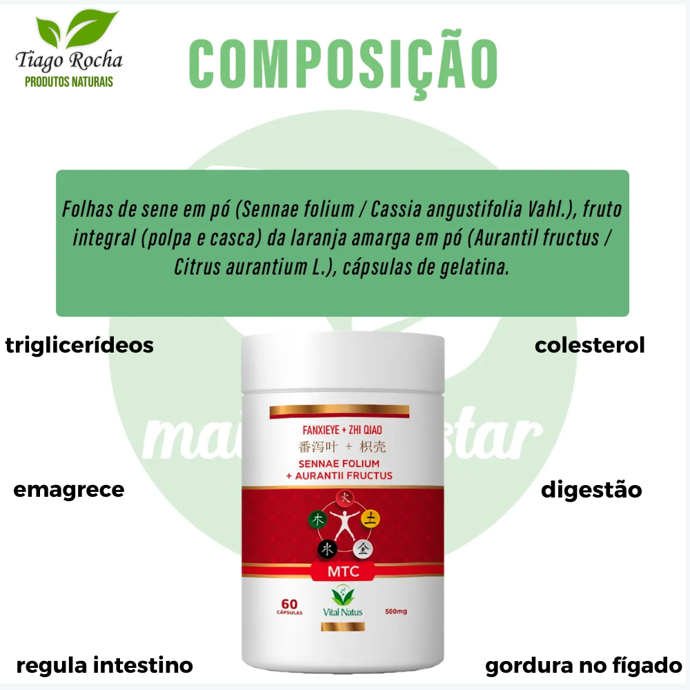 Sene com Laranja Amarga