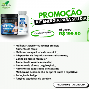 Kit Energia Q10 e Creatina