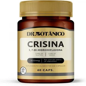 CRISINA (5, 7-DI-HIDROXIFLAVONA) 800MG 60 CAPS DR. BOTANICO