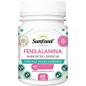 Fenilalanina 600mg 60 Cáps