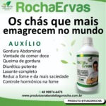 Emagrecedor Composto Rocha Ervas 500ml nova fórmula Lançamento