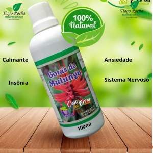 Poderoso Calmante Gotas de Mulungu 100 ml