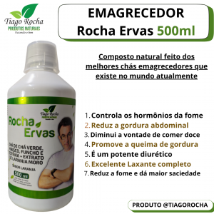 Emagrecedor Composto Rocha Ervas 500ml'