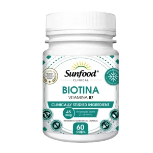 Vitamina da Beleza Biotina B7 45mcg SF