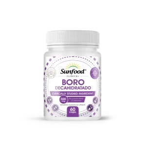 Boro Decahidratado 60 cáps 500mg Sunfood