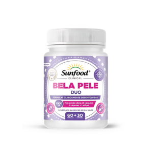 Bela Pele Duo 1500mg 90 Cáps Sunfood