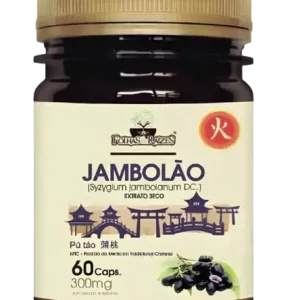 Jambolão Extrato Seco, 60 cáps, Folhas e Raízes