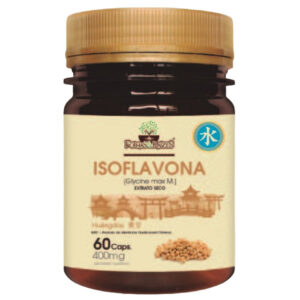 Isoflavona Extrato Seco 60 Cáps Folhas e Raizes