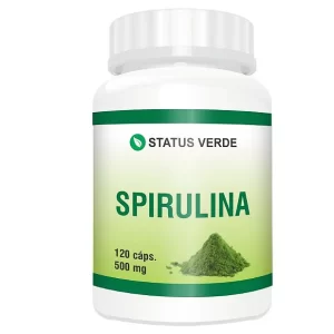 Spirulina 500mg 120 Cápsulas - Status Verde