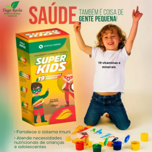 Suplemento Super Kids 19 Vitaminas e Minerais 250 ml