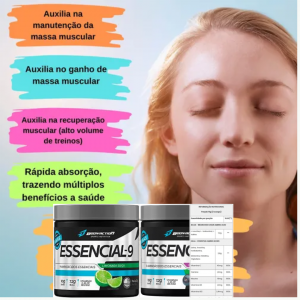 9 aminoácidos essenciais 225g