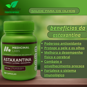 Astaxantina com Vit. E Luteína e Zeaxantina ML